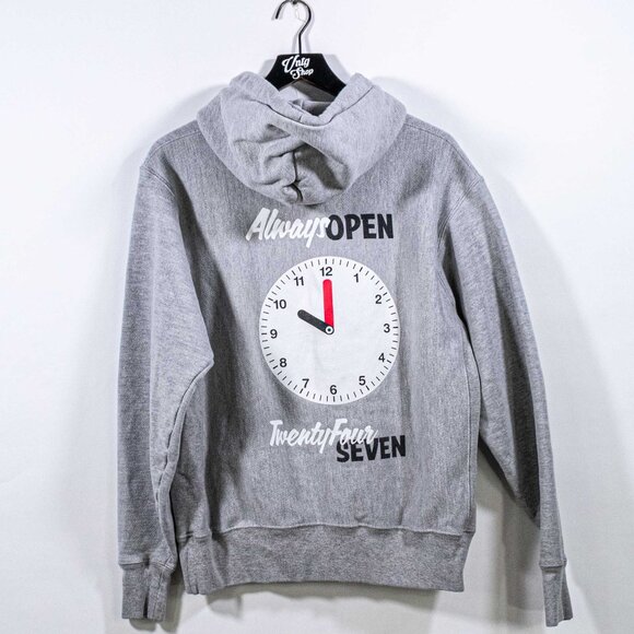 Alife Always Open Champion Hoodie Sweatshirt Medium Streetwear Skate - Picture 1 of 8